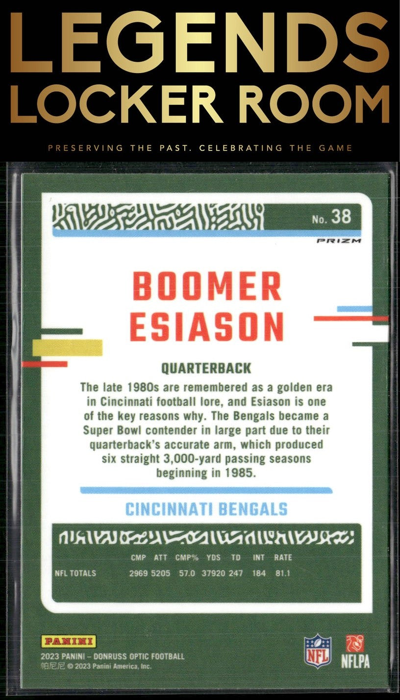 2023 Donruss Optic #38 Boomer Esiason Holo