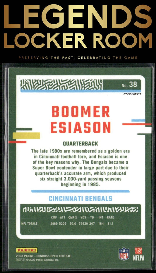 2023 Donruss Optic #38 Boomer Esiason Holo