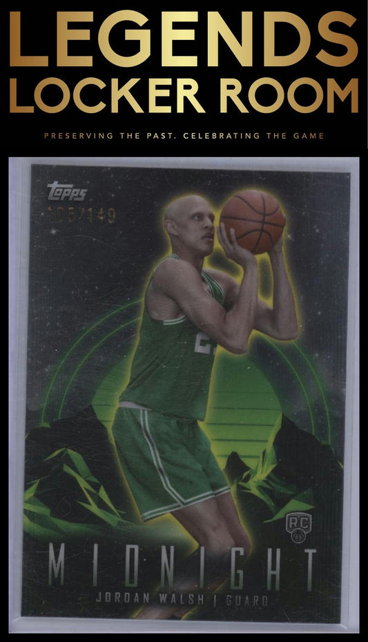 2023-24 Topps Midnight #20 Jordan Walsh Morning #/149