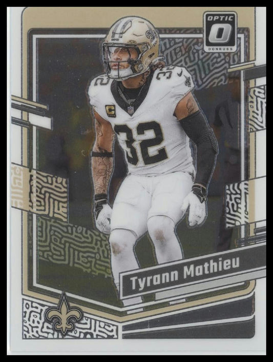 2023 Donruss Optic #140 Tyrann Mathieu