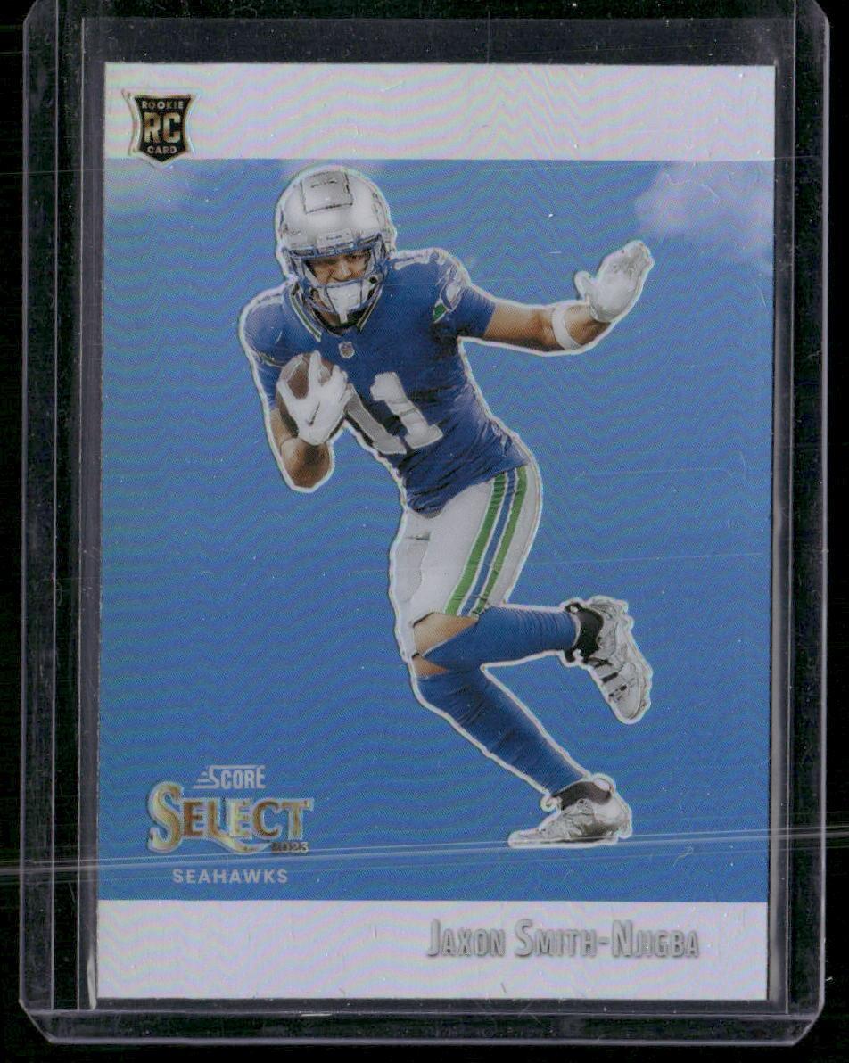 2023 Panini Select #STW-JSN Jaxon Smith-Njigba Score Select Throwback Prizm