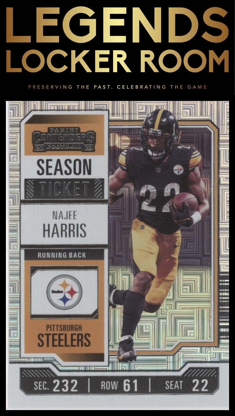 2023 Panini Contenders #84 Najee Harris Season Ticket Retail