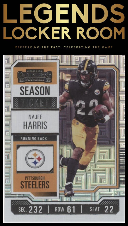 2023 Panini Contenders #84 Najee Harris Season Ticket Retail