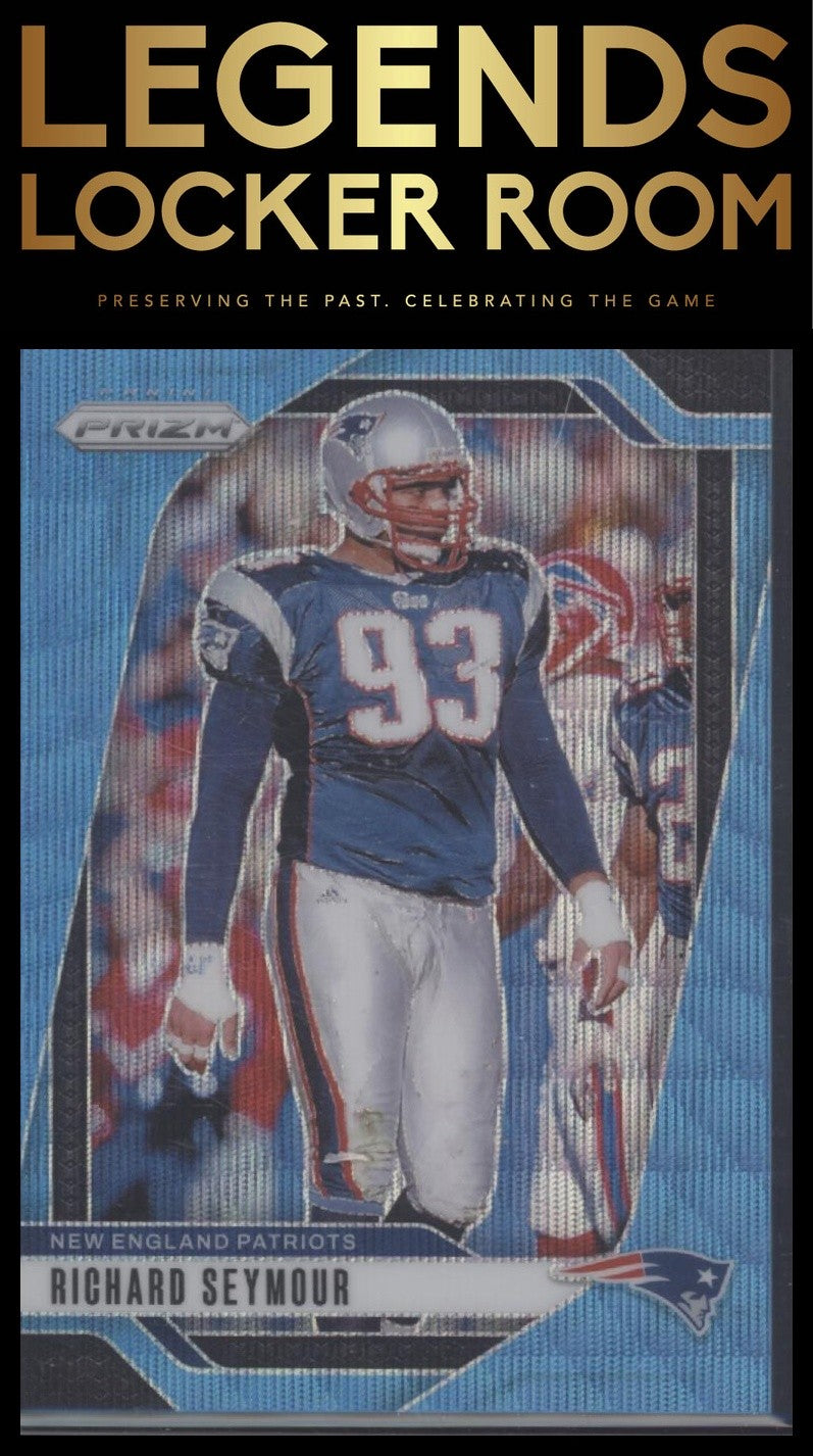 2024 Panini Prizm #202 Richard Seymour Blue Wave #/230