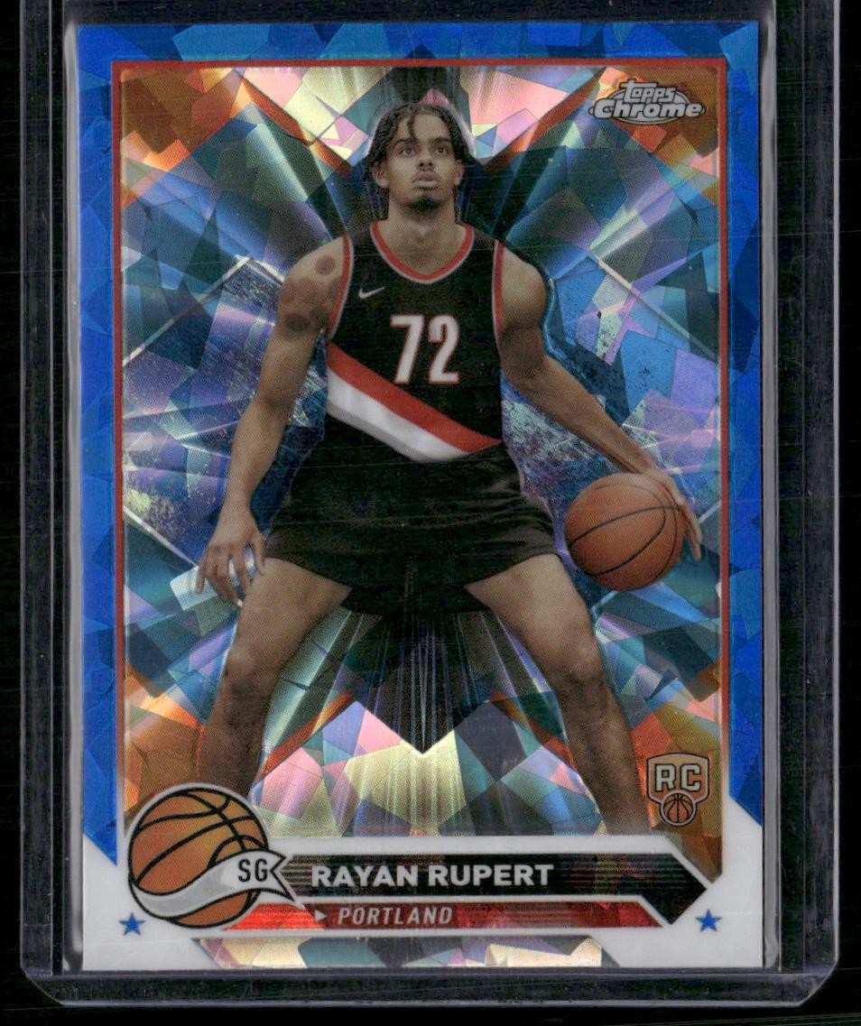 2023-24 Topps Chrome Sapphire #155 Rayan Rupert