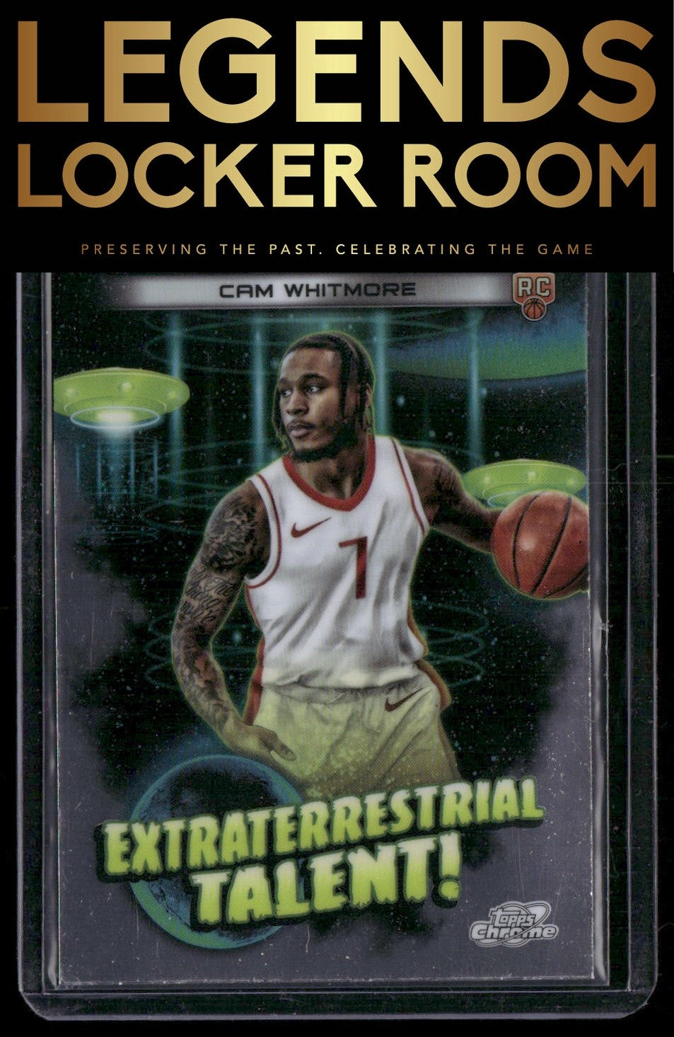 2023-24 Topps Chrome Cosmic #ET-18 Cam Whitmore Extraterrestrial Talent