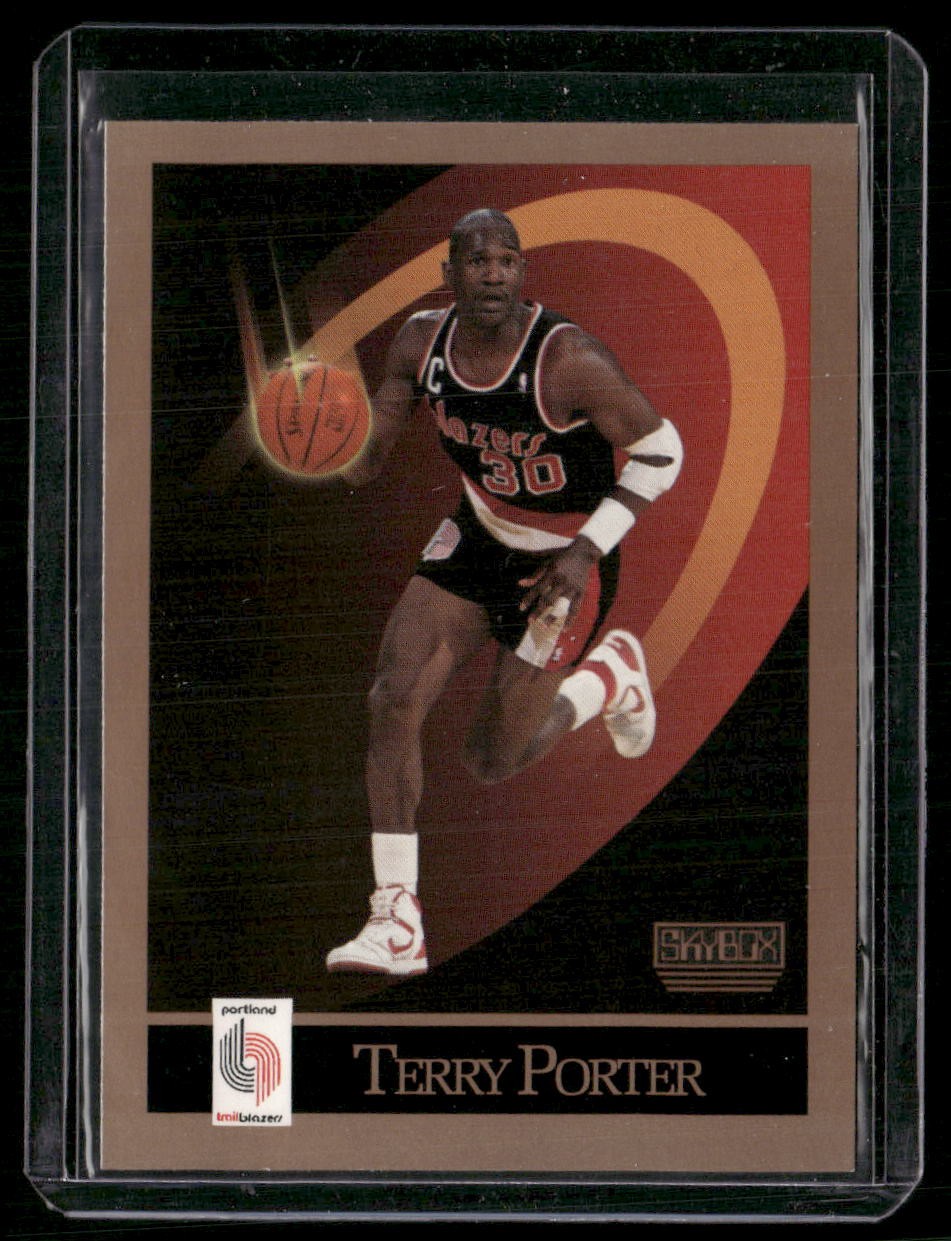 1990-91 SkyBox #238 Terry Porter