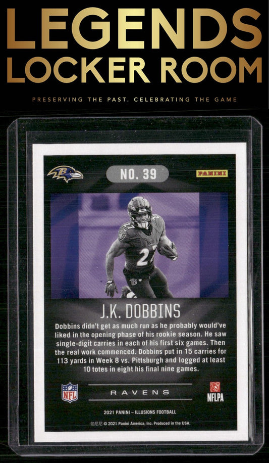 2021 Panini Illusions #39 J.K. Dobbins Retail