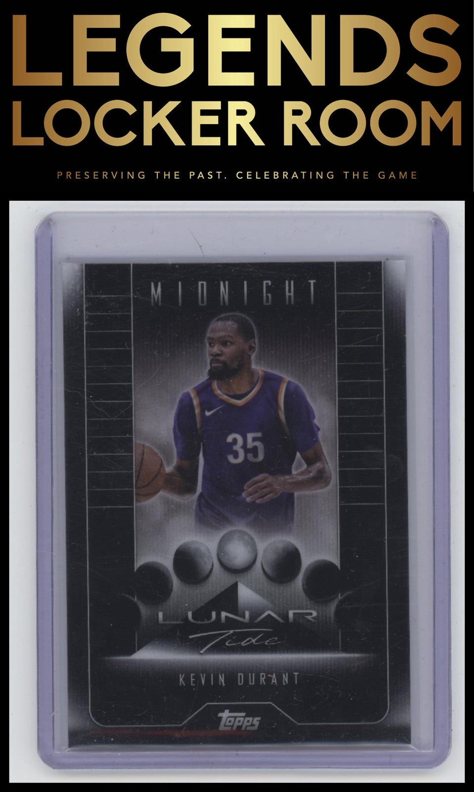 2023-24 Topps Midnight #LT-10 Kevin Durant Lunar Tide