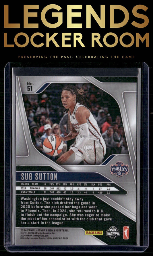 2024 Panini Prizm WNBA #51 Sug Sutton