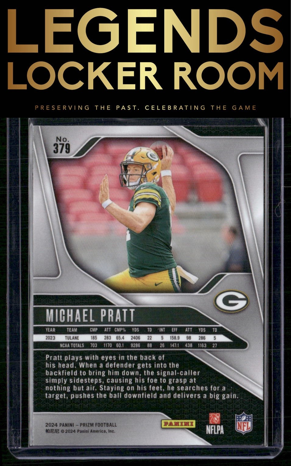 2024 Panini Prizm #379 Michael Pratt