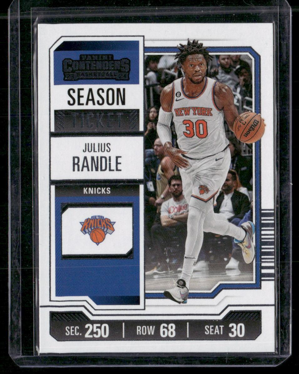 2023-24 Panini Contenders #18 Julius Randle Game Ticket Bronze