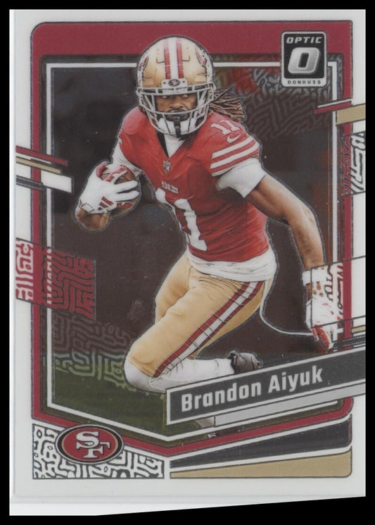 2023 Donruss Optic #167 Brandon Aiyuk