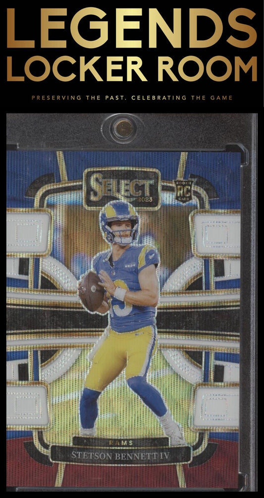 2023 Panini Select #55 Stetson Bennett IV Tri-Color Prizms #/259