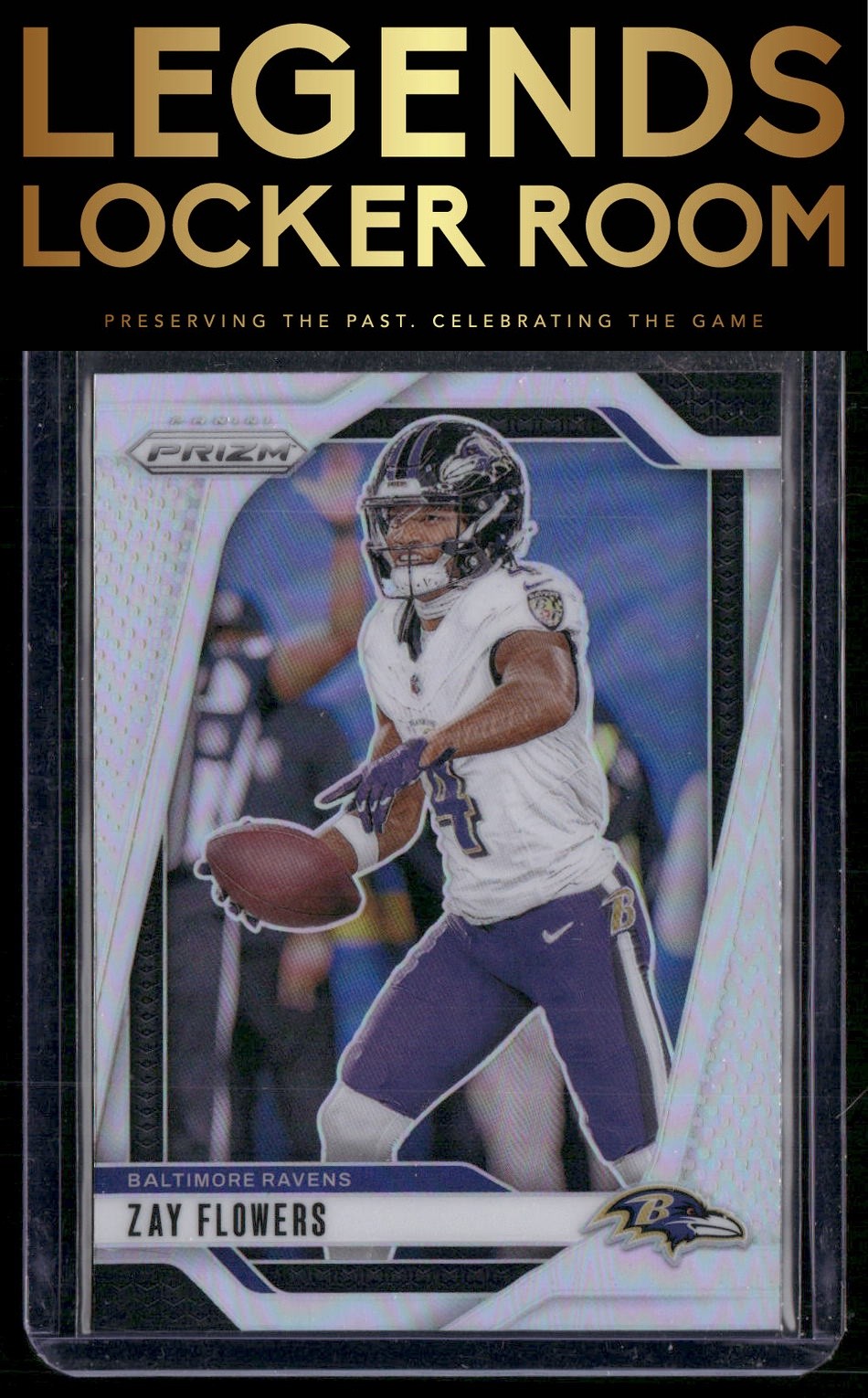 2024 Panini Prizm #21 Zay Flowers Silver