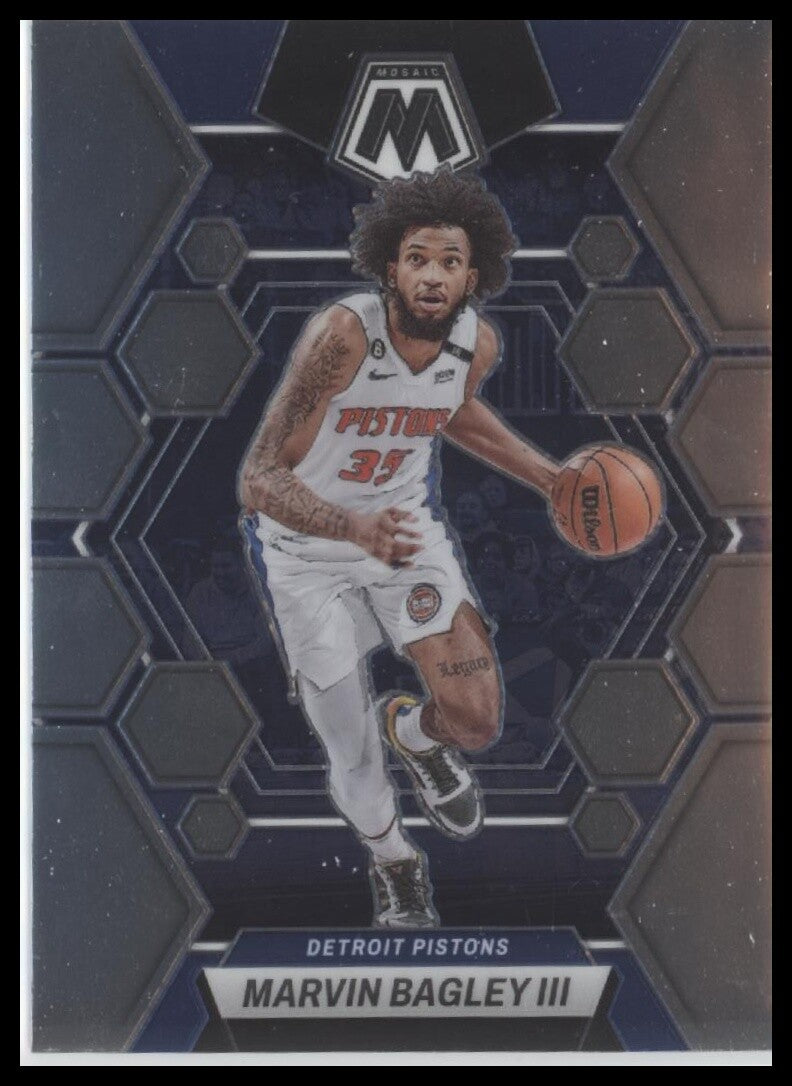 2022-23 Panini Mosaic #56 Marvin Bagley III