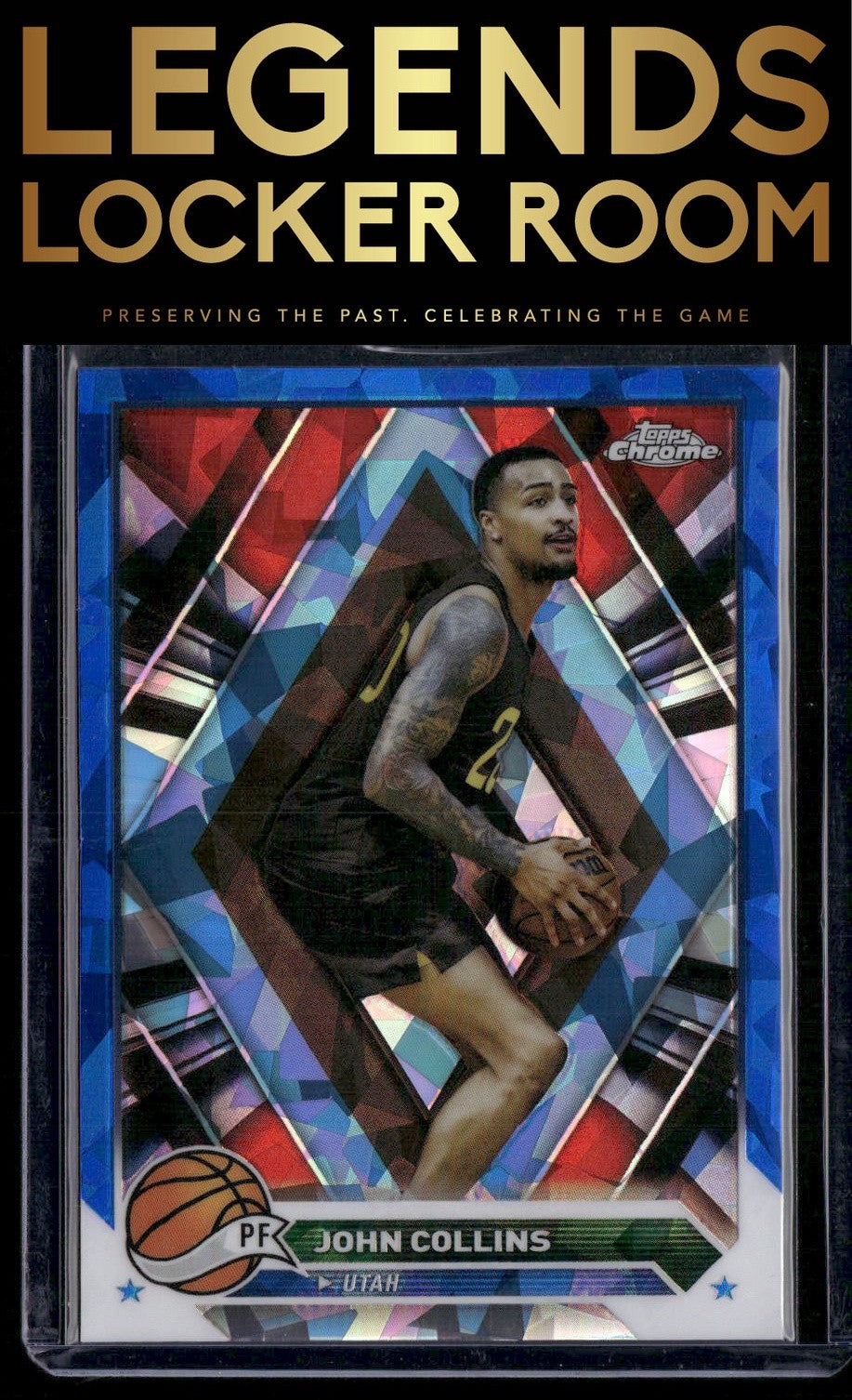 2023-24 Topps Chrome Sapphire Edition #102 John Collins
