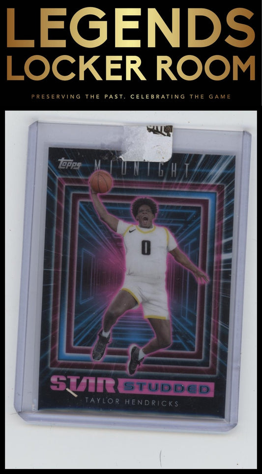 2023-24 Topps Midnight #SS-24 Taylor Hendricks Star Studded