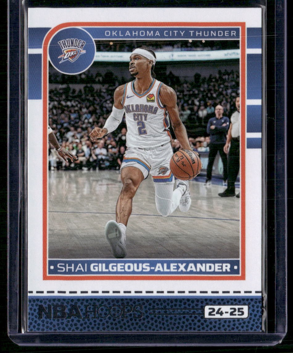 2024-25 Hoops #126 Shai Gilgeous-Alexander E