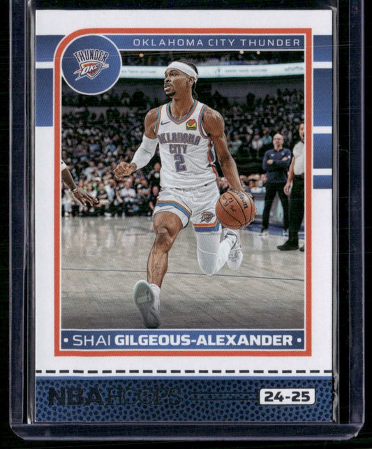 2024-25 Hoops #126 Shai Gilgeous-Alexander E