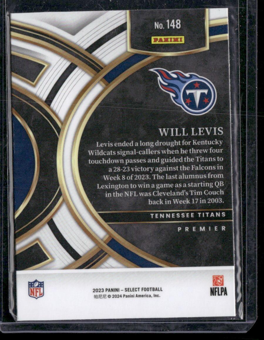 2023 Panini Select #148 Will Levis