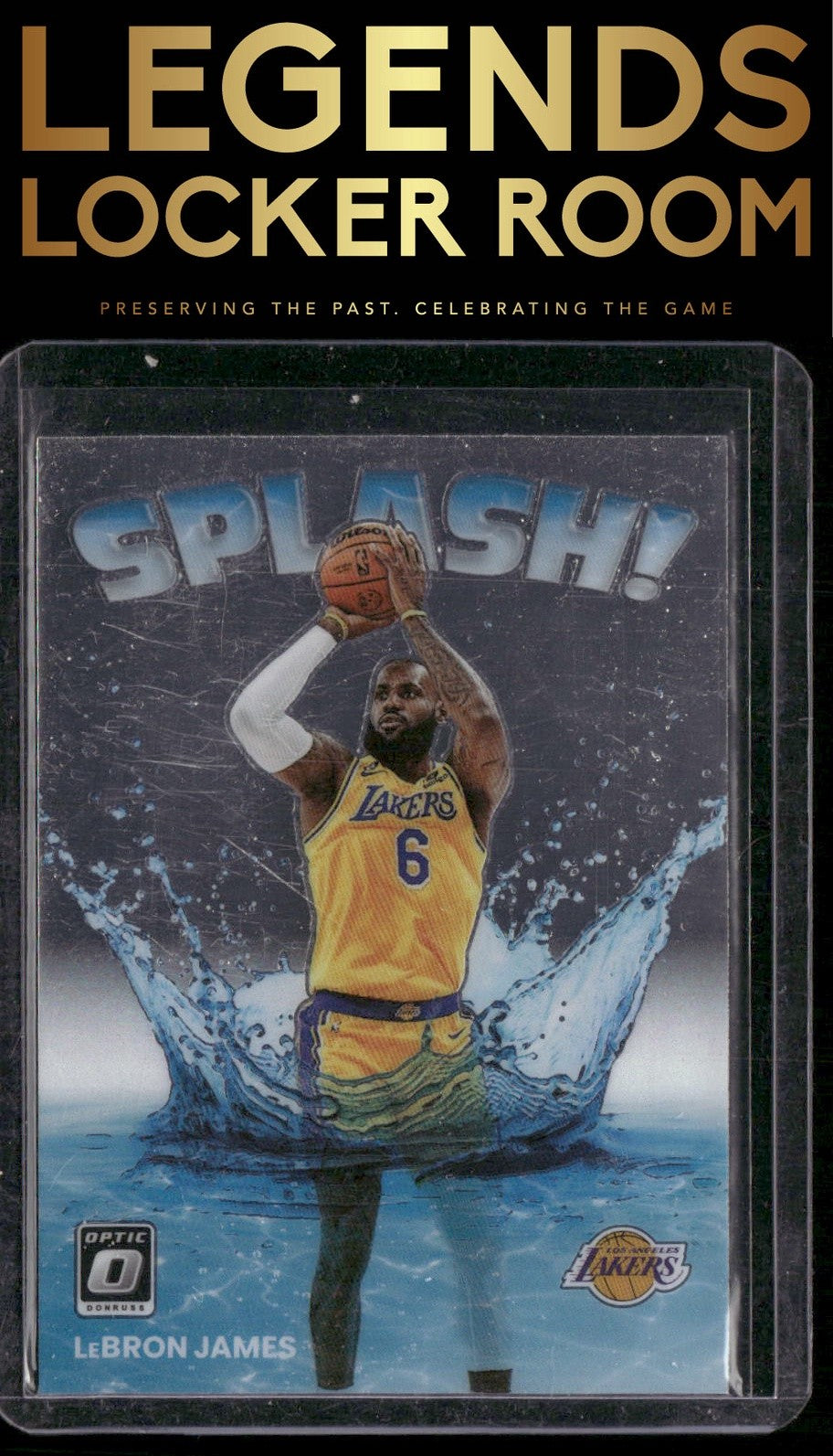 2022-23 Donruss Optic #15 LeBron James Splash!