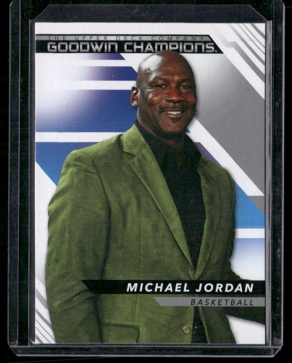 2022 Upper Deck Goodwin Champions #NNO Michael Jordan Blank Back