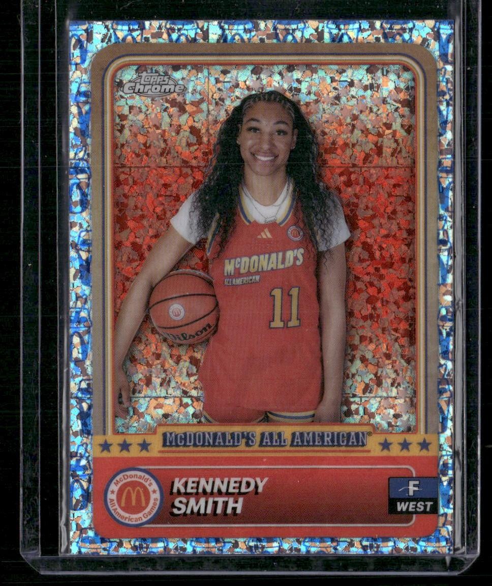 2024 Topps Chrome McDonald's All-American Kennedy Smith McFlurry Refractor