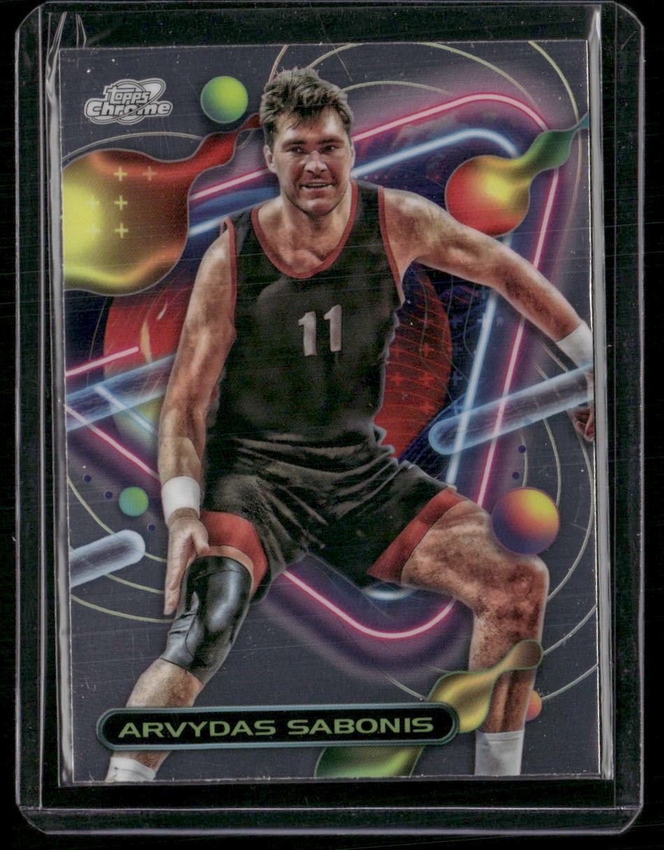 2023-24 Topps Chrome Cosmic #148 Arvydas Sabonis