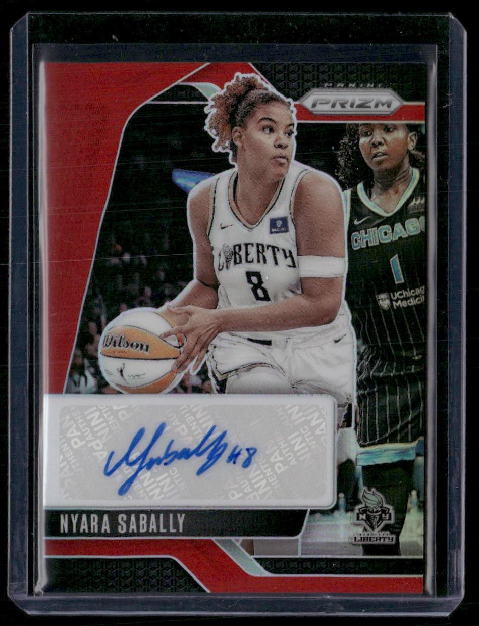 2024 Panini Prizm WNBA #SG-NS Nyara Sabally Signatures Prizms Red #/99