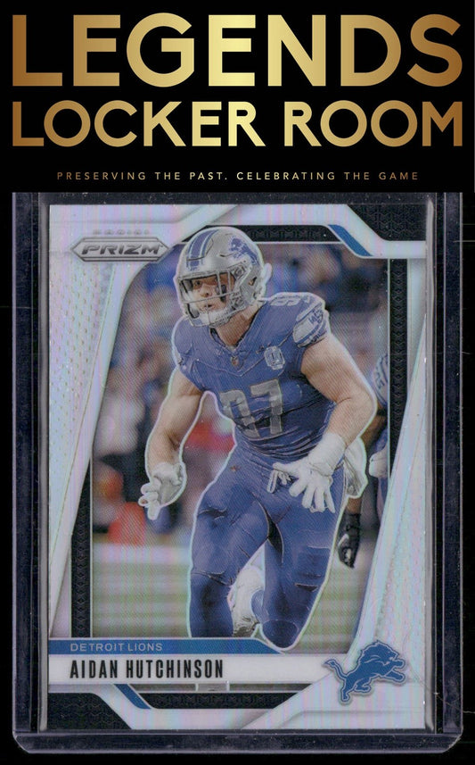 2024 Panini Prizm #97 Aidan Hutchinson Silver