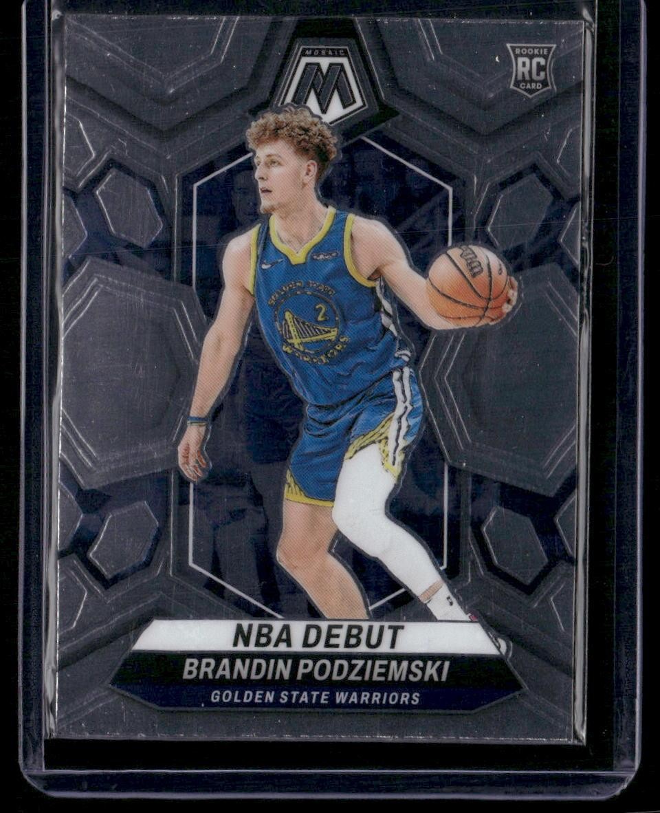 2023-24 Panini Mosaic #266 Brandin Podziemski