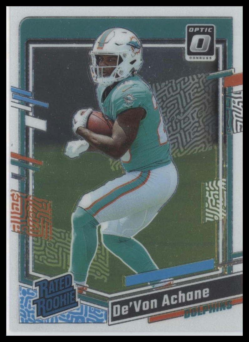 2023 Donruss Optic #269 De'Von Achane