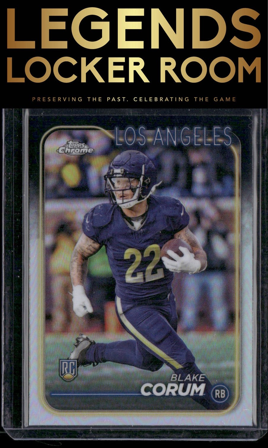 2024 Topps Chrome #219 Blake Corum Refractor