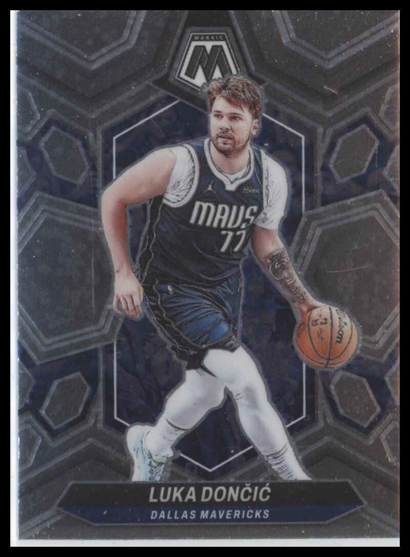 2023-24 Panini Mosaic #31 Luka Doncic