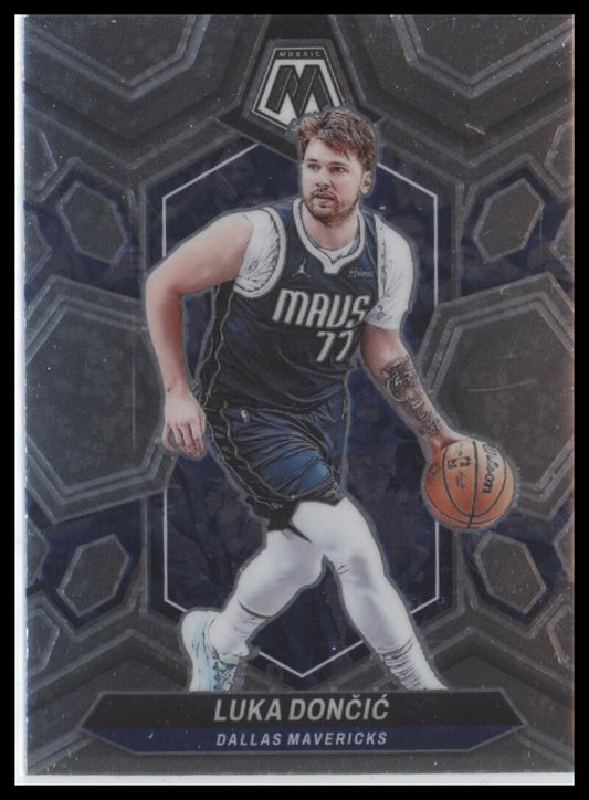 2023-24 Panini Mosaic #31 Luka Doncic