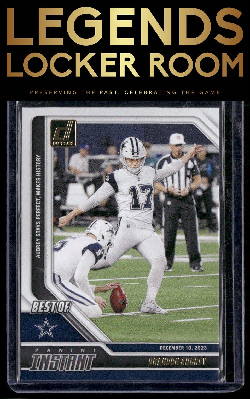2024 Donruss #7 Brandon Aubrey Best of Panini Instant