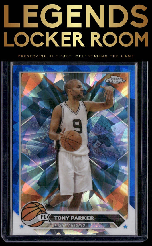 2023-24 Topps Chrome Sapphire Edition #104 Tony Parker