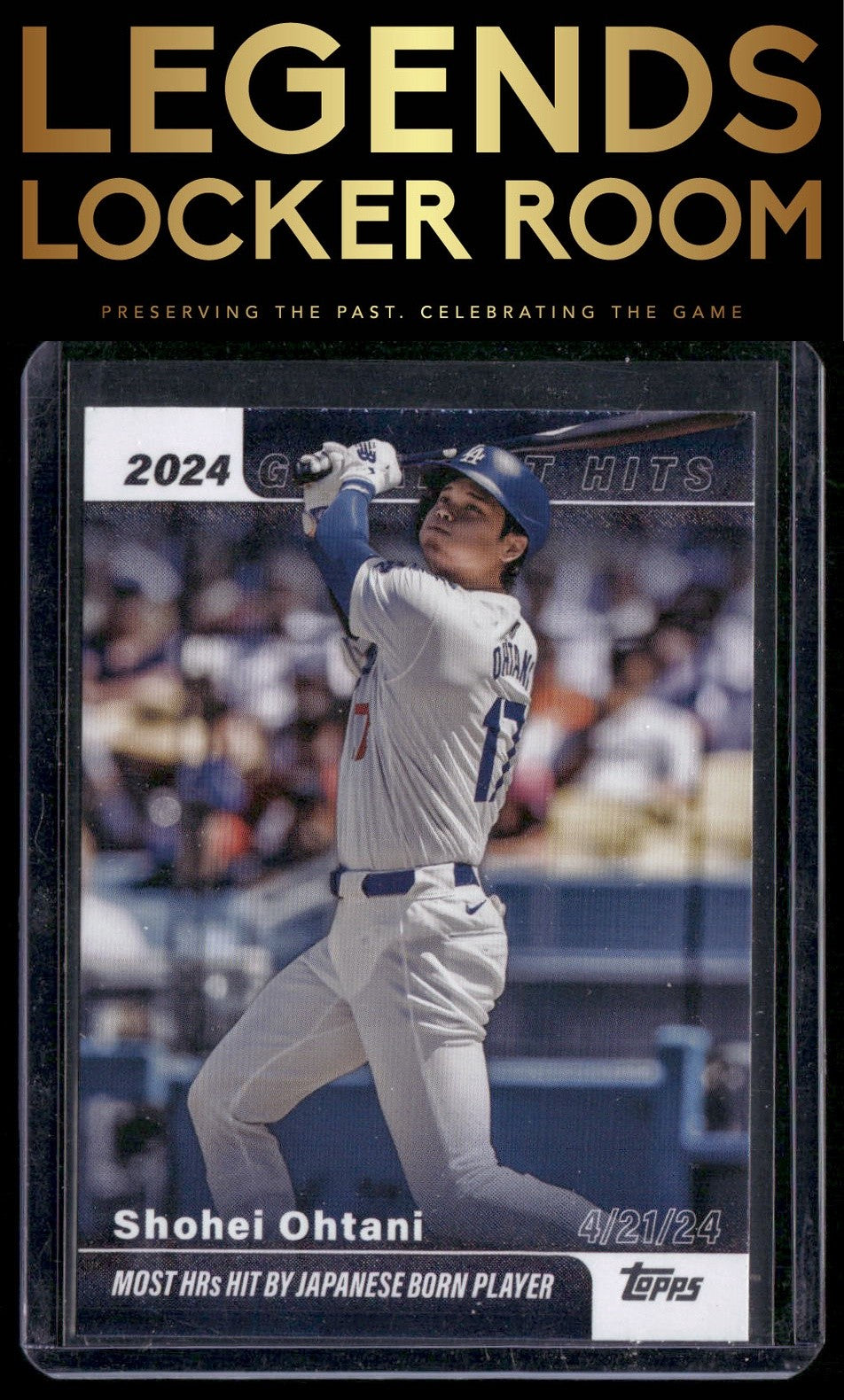 2025 Topps #GH-8 Shohei Ohtani 2024 Greatest Hits