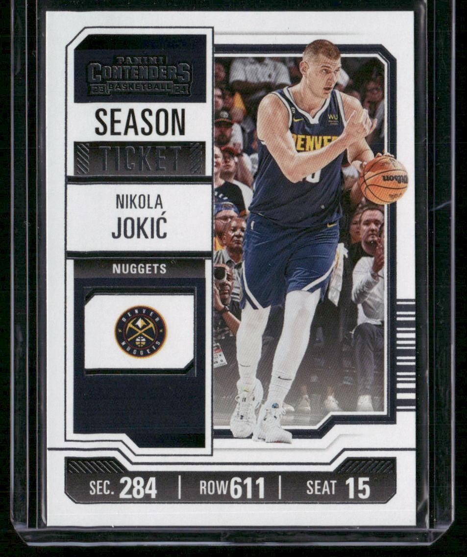 2023-24 Panini Contenders #1 Nikola Jokic