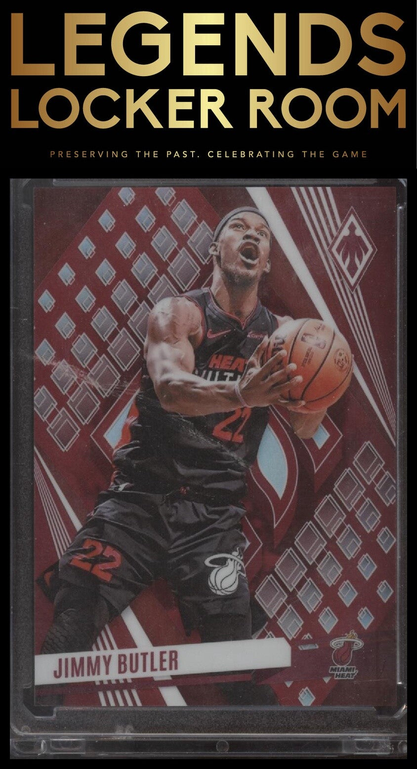 2023-24 Panini Phoenix #186 Jimmy Butler Red #/199
