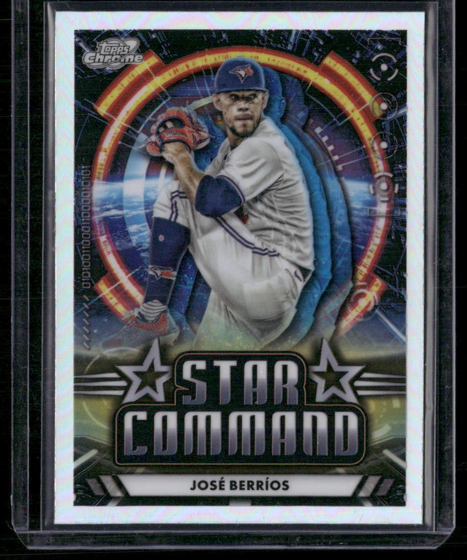 2024 Topps Chrome Cosmic #SC-11 José Berríos Star Command