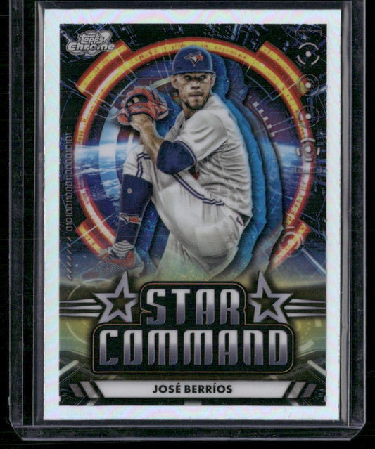 2024 Topps Chrome Cosmic #SC-11 José Berríos Star Command