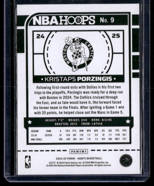 2024-25 Hoops #9 Kristaps Porzingis