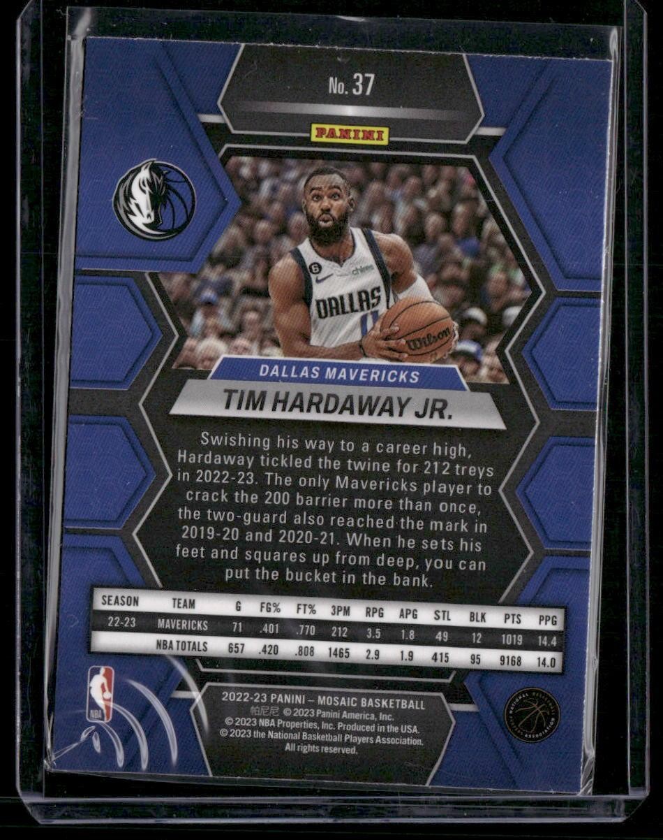 2022-23 Panini Mosaic #37 Tim Hardaway Jr. Silver