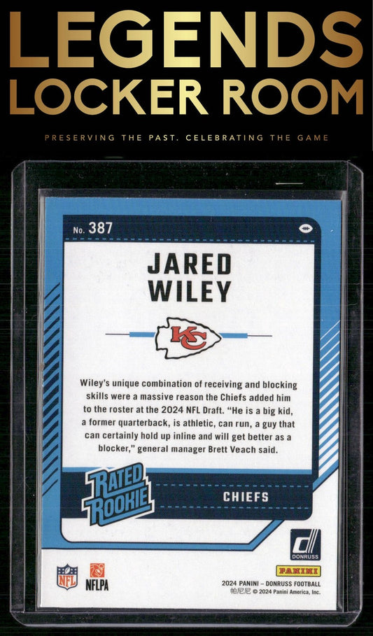 2024 Donruss #387 Jared Wiley