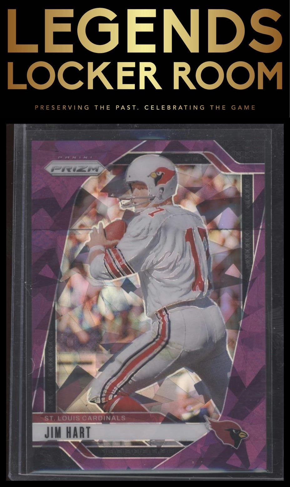 2024 Panini Prizm #9 Jim Hart Purple Ice #/225