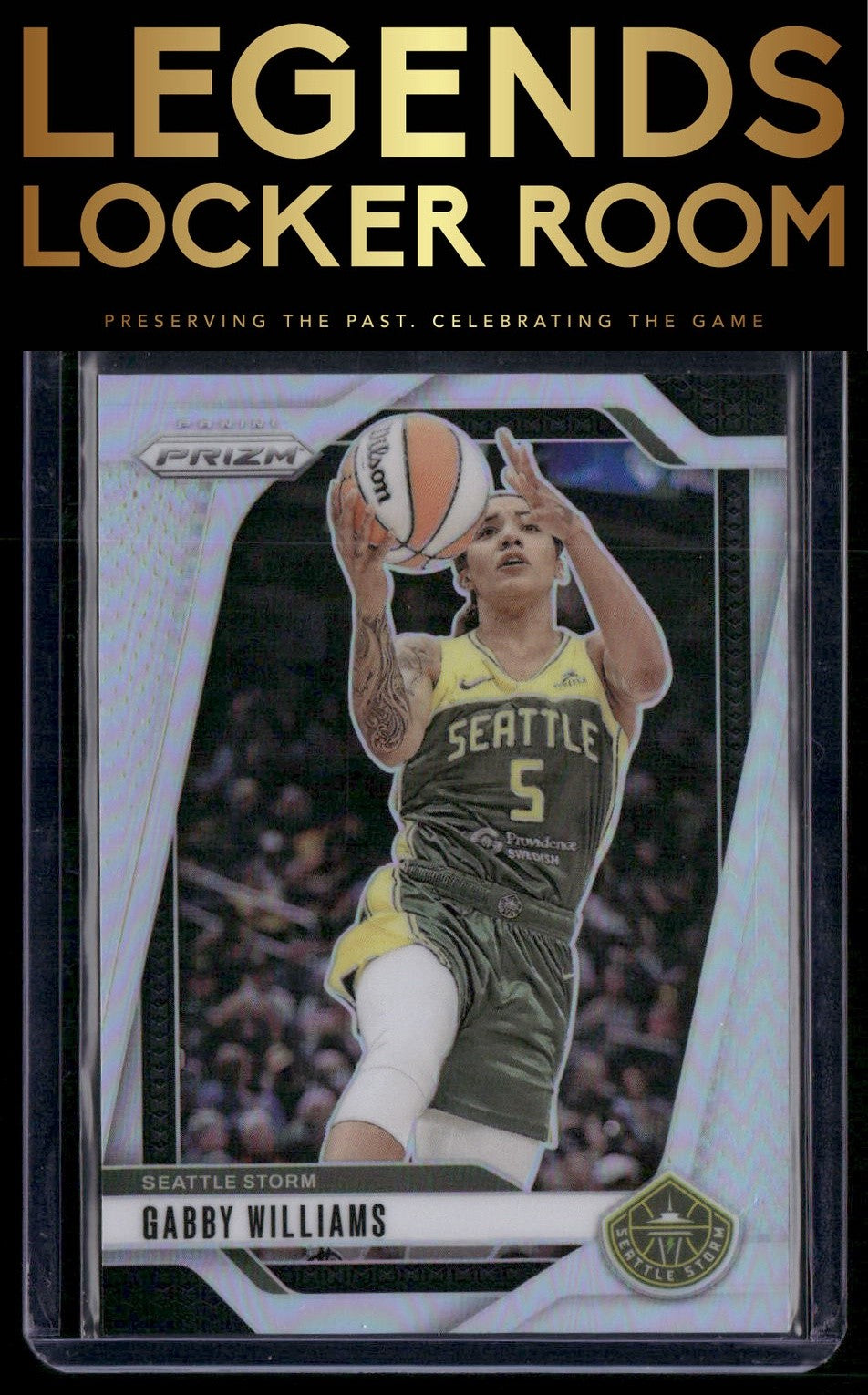 2024 Panini Prizm WNBA #55 Gabby Williams Silver Prizms