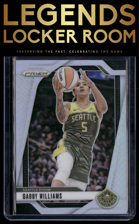 2024 Panini Prizm WNBA #55 Gabby Williams Silver Prizms