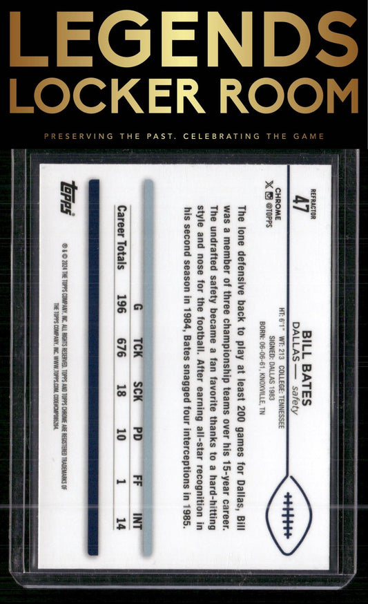 2024 Topps Chrome #47 Bill Bates Refractor